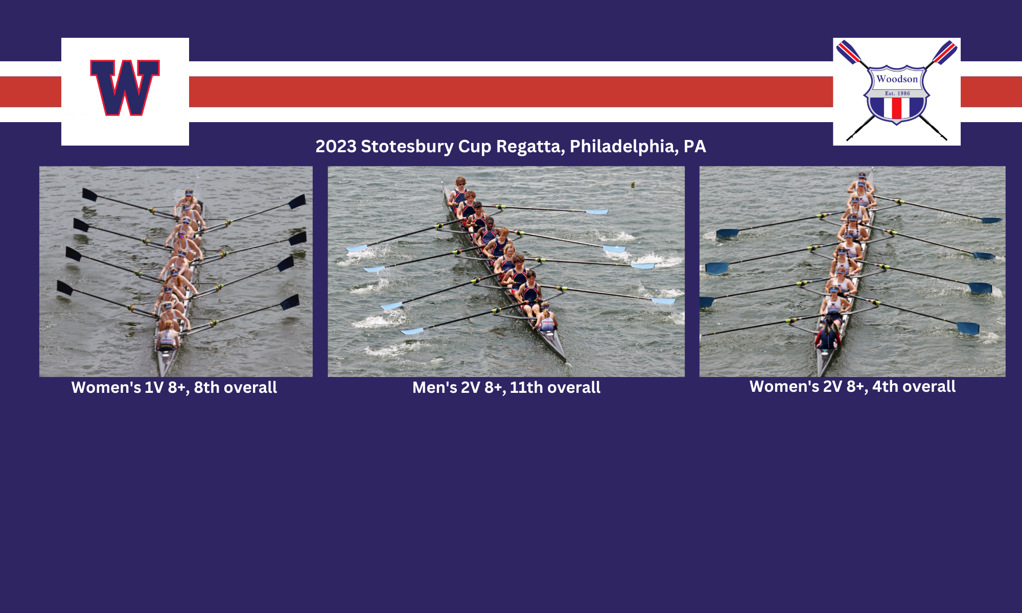 Stotesbury Cup Woodson Boats